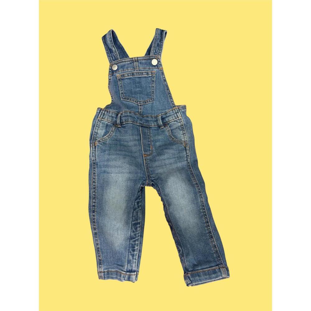 Old Navy Denim Overalls 18-24 months Toddler